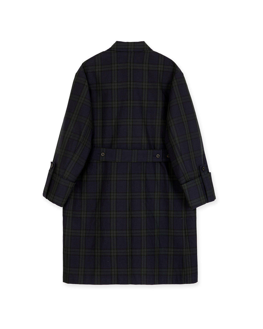 FIREMAN CLASP HERITAGE COAT -TARTAN CHECK