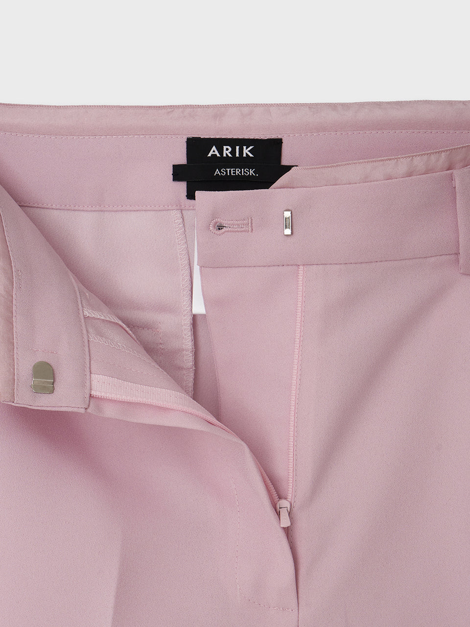 [ARIK.] [24SS] MIRACH layered straight pants Orchid Pink