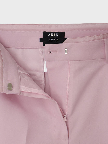 [ARIK.] [24SS] MIRACH layered straight pants Orchid Pink