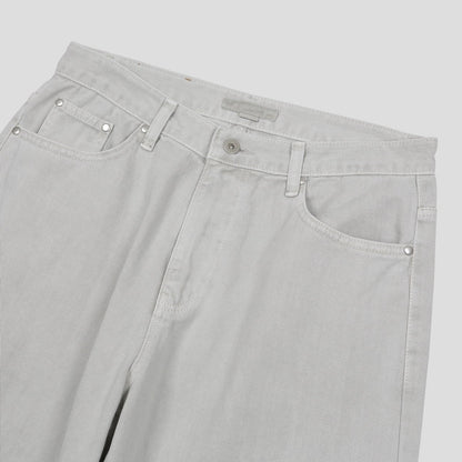 Label Dyeing Pants GRAY ポケットディテール