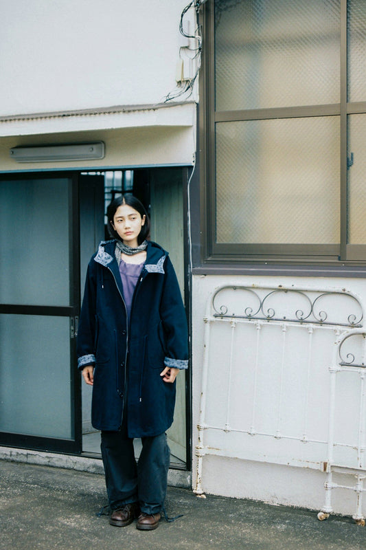 [9/28予約配送] CONTRAST PUMPKIN CARGO PANTS, CHARCOAL