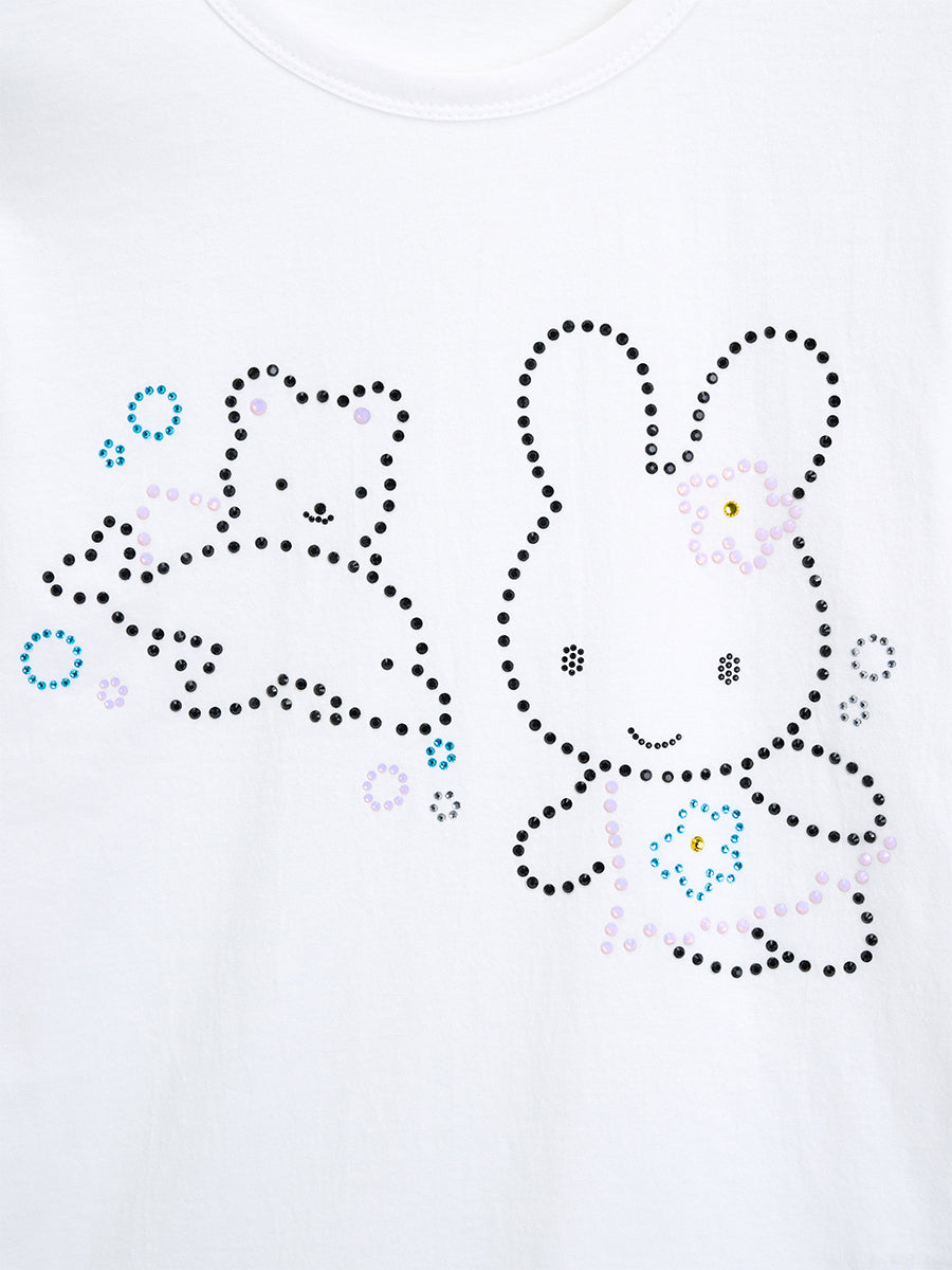 [X YOUNGART] KIDDY&amp;JINI Summer Cubic T-Shirt