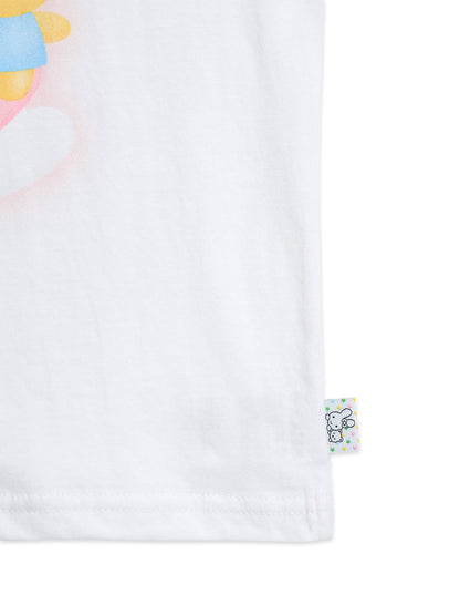 [X YOUNGART] KIDDY Hugs JINI Dot Ringer T-shirt