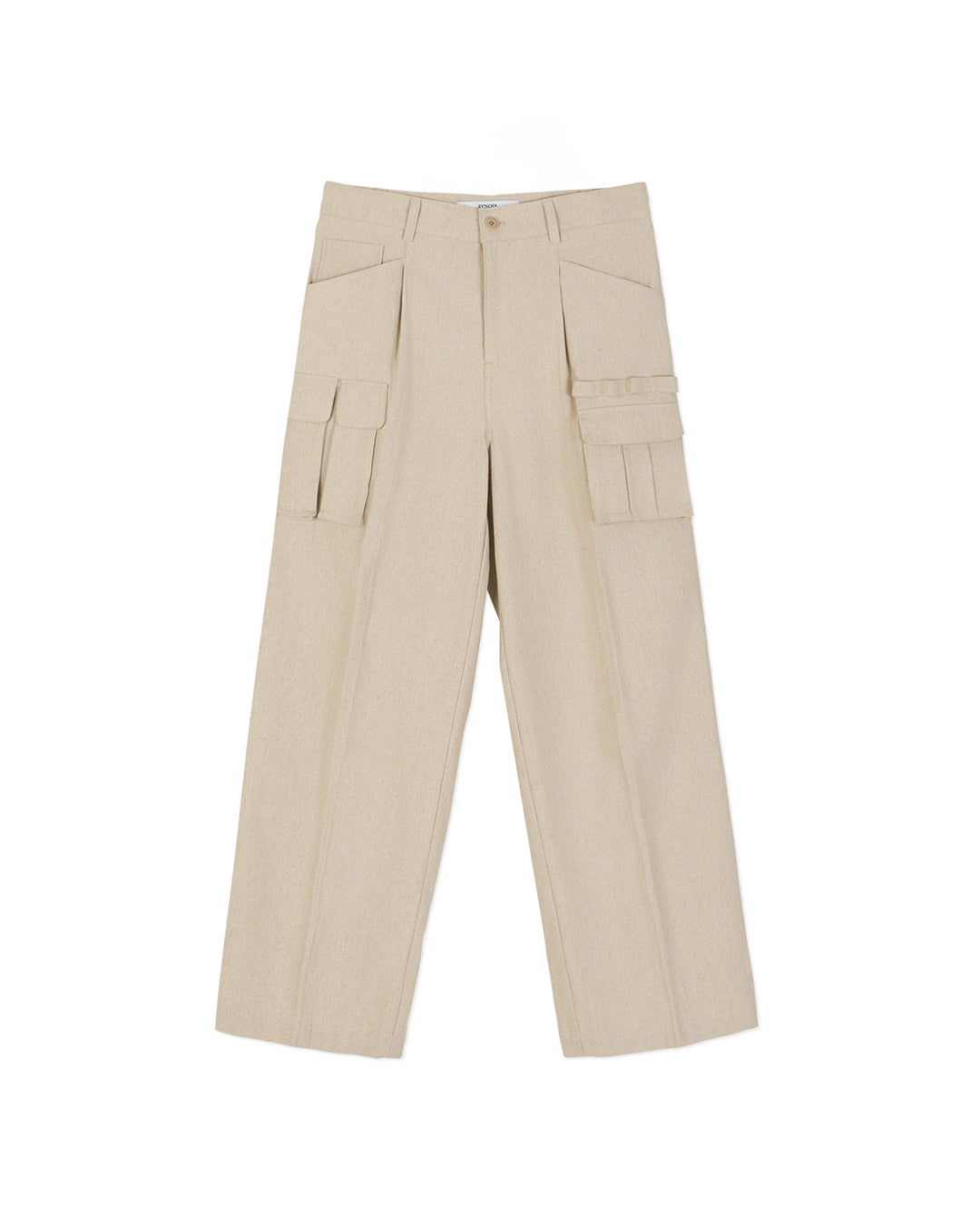 MULTI POCKET UTILITY TROUSER-OATMEAL 