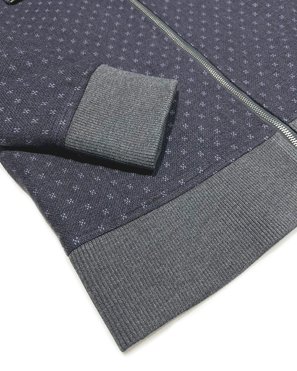WOOL TRACK JUMPER Purple