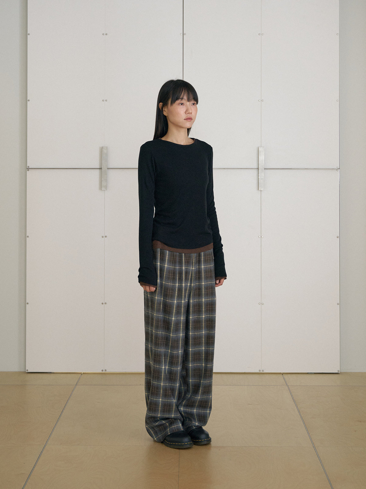 MARAN Finger Hole Long Sleeve - Black 商品画像17/21