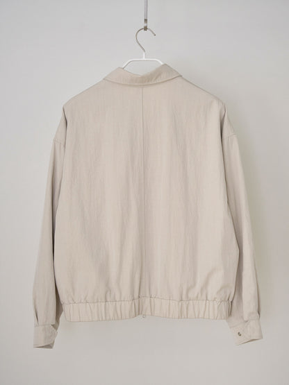 MARAN Washed Gabardine Blouson - Beige 商品画像13/21