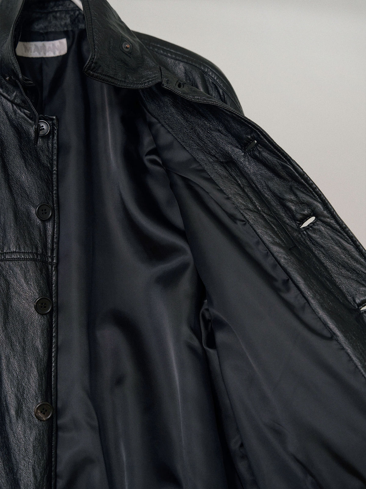 Soft Leather Blouson - Black 12