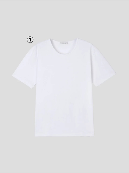 3パック エッセンシャル UネックTシャツ