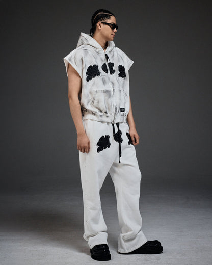 M.C.R. code stud zip-up vest HD IV