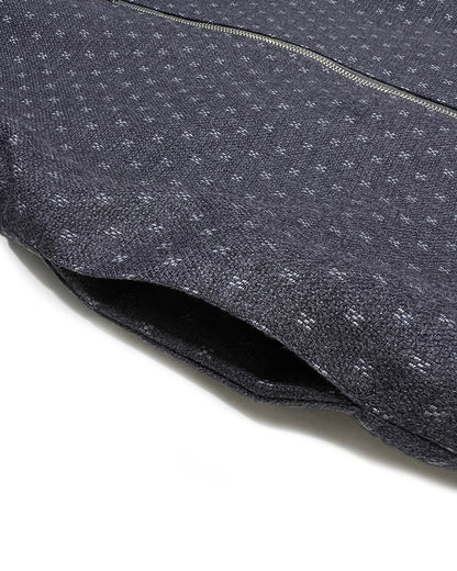 WOOL TRACK JUMPER Purple