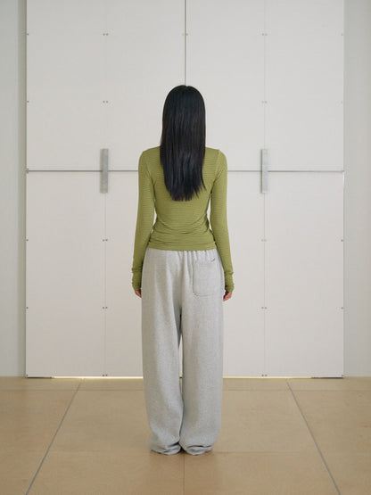 MARAN Current Waffle Sweatpants - Light Gray 商品画像16/21