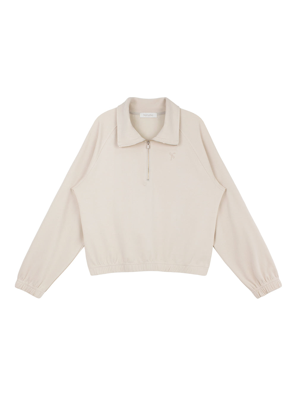Double-Face Comfort Half Zip-Up