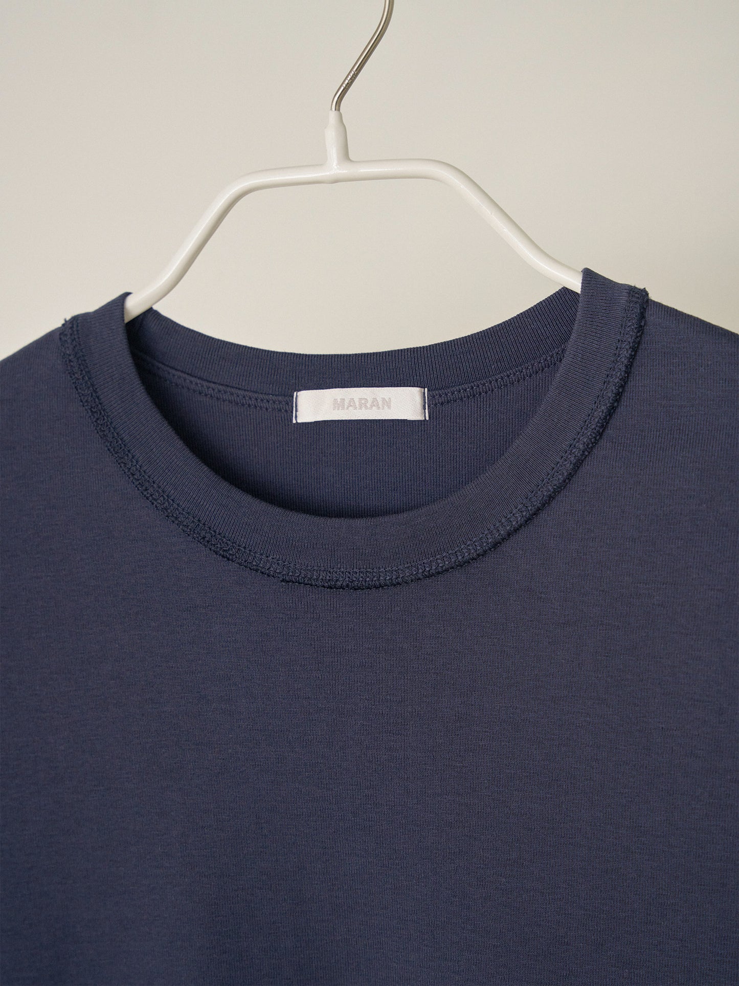 Soft Rib Short Sleeve - Navy