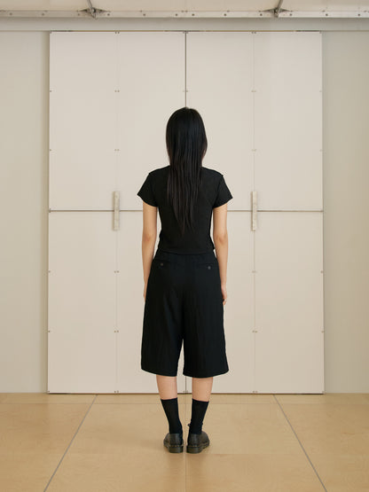 Wave Short Sleeve - Black