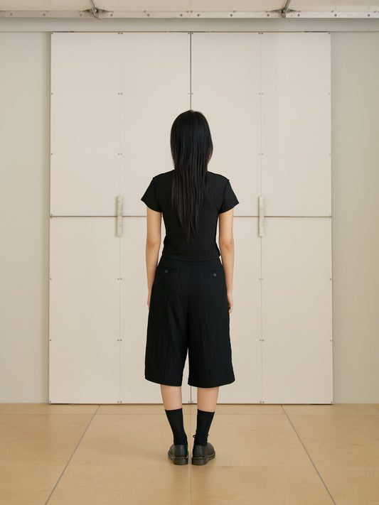 Wave Short Sleeve - Black