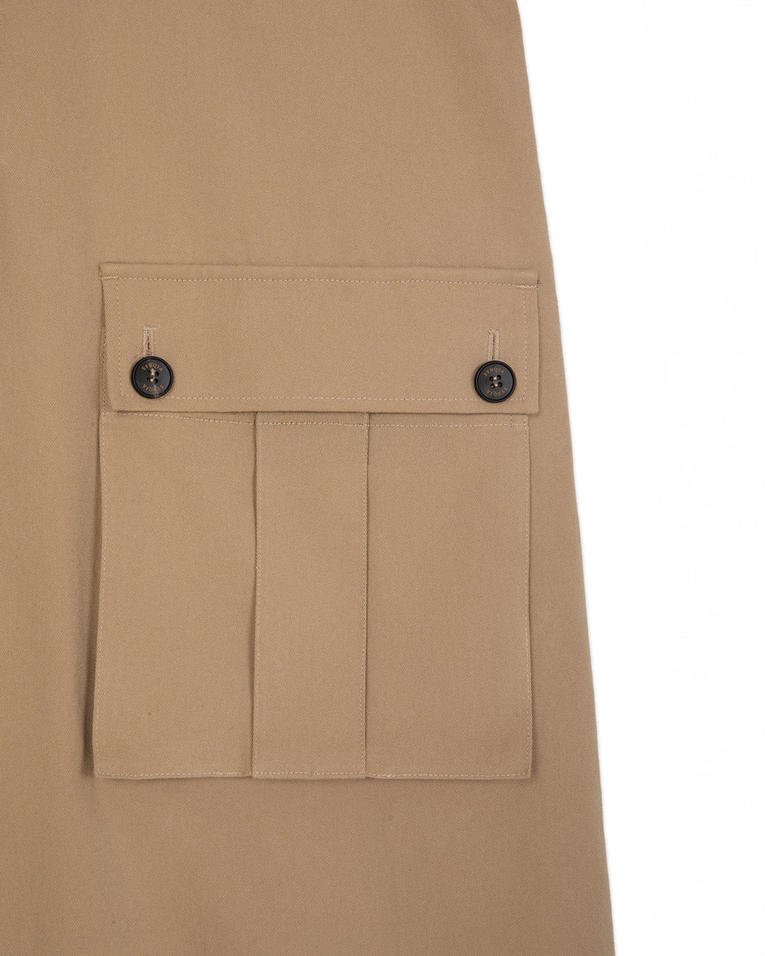 FIREMAN CLASP HERITAGE COAT -BEIGE