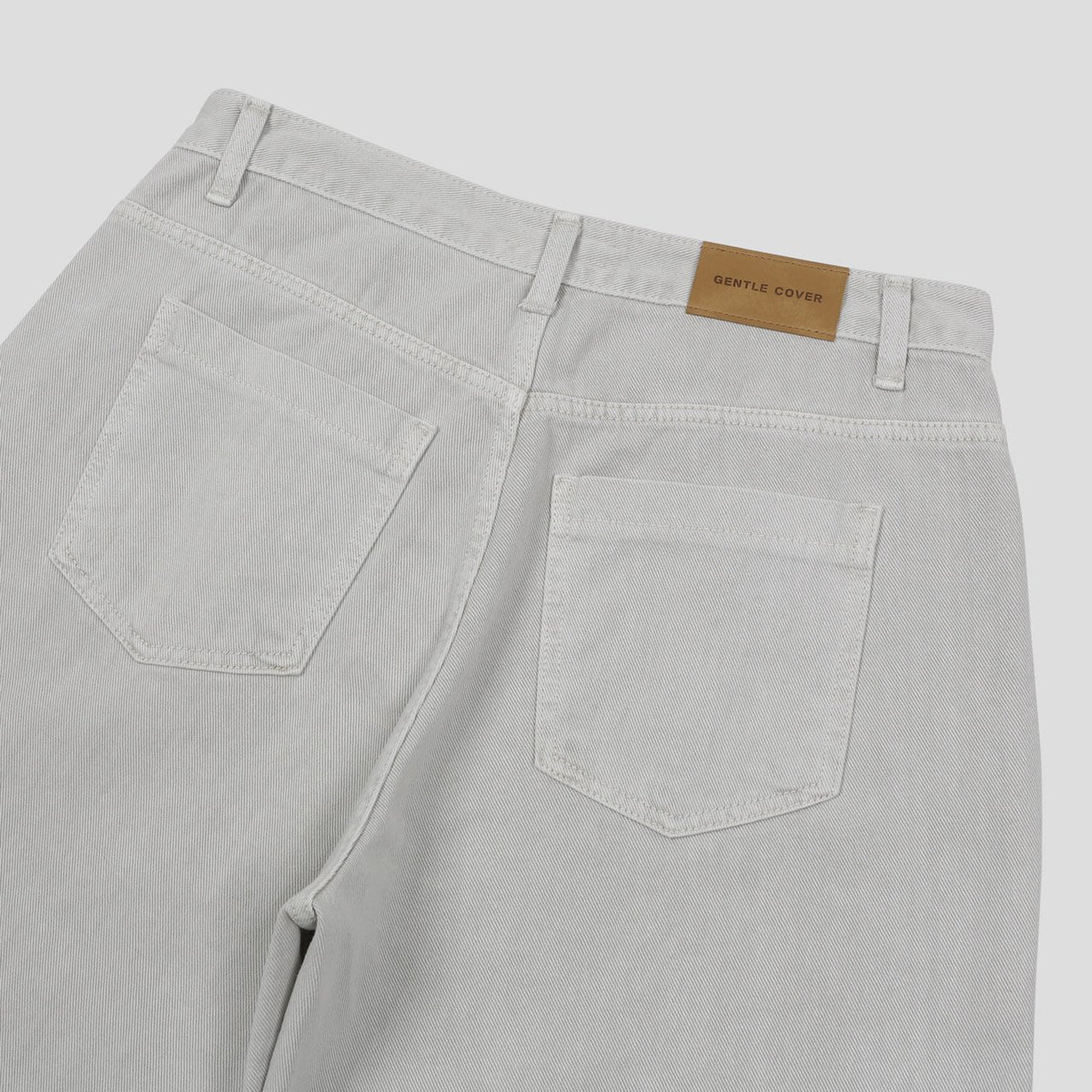 Label Dyeing Pants GENTLE COVER ブランドタグ
