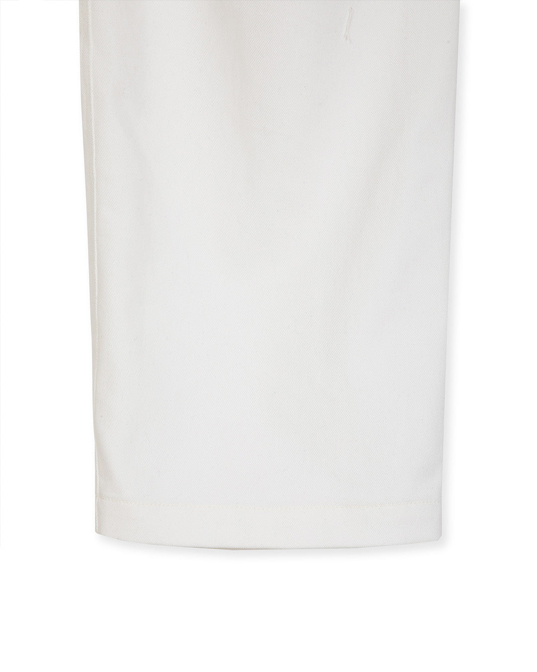 FIREMAN CLASP TWO-TUCK PANTS -WHITE