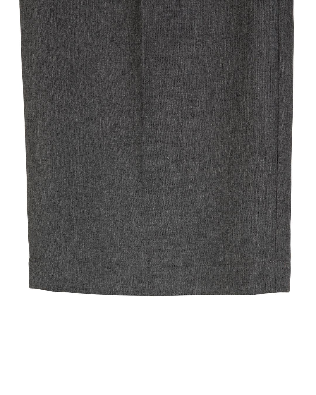 BUCKLE DETAILED GURKHA TROUSER - GRAY 