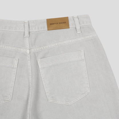 Label Dyeing Pants GRAY 生地アップ