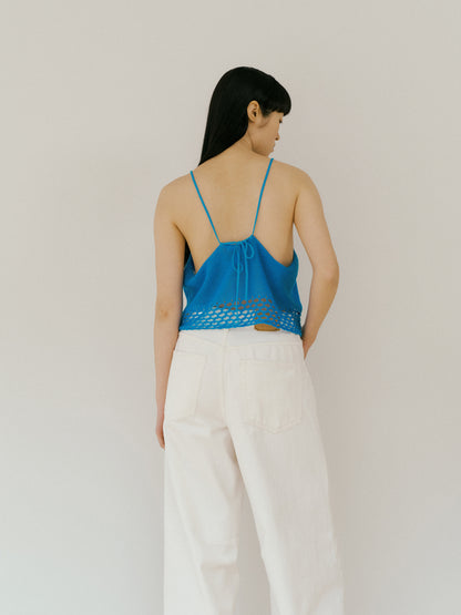 【MARAN】Block Sleeveless-BLUE