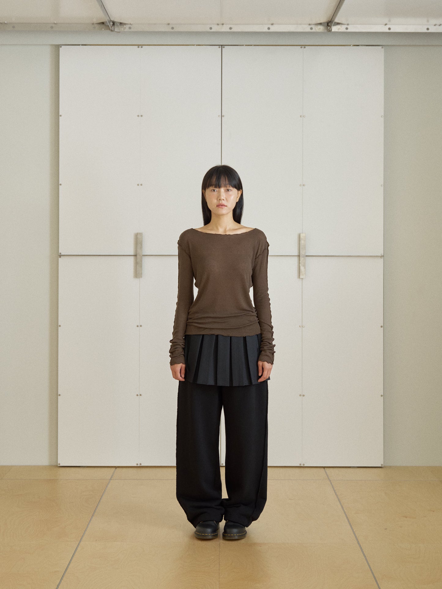 Wave Long Sleeve – Brown