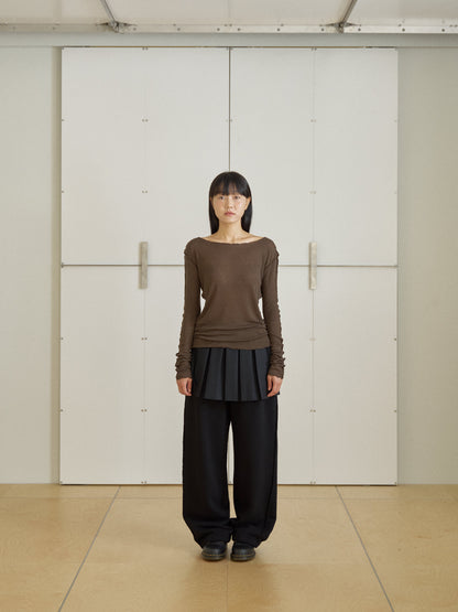 Wave Long Sleeve – Brown