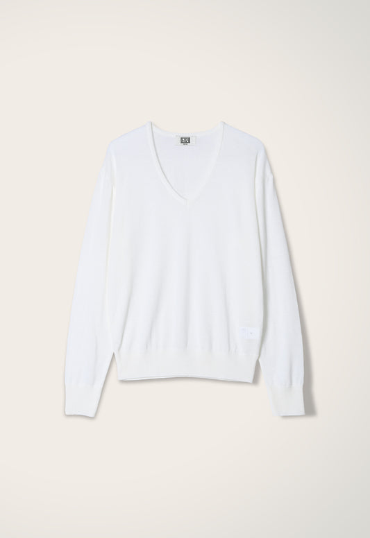 Luna Simple V-neck Knit