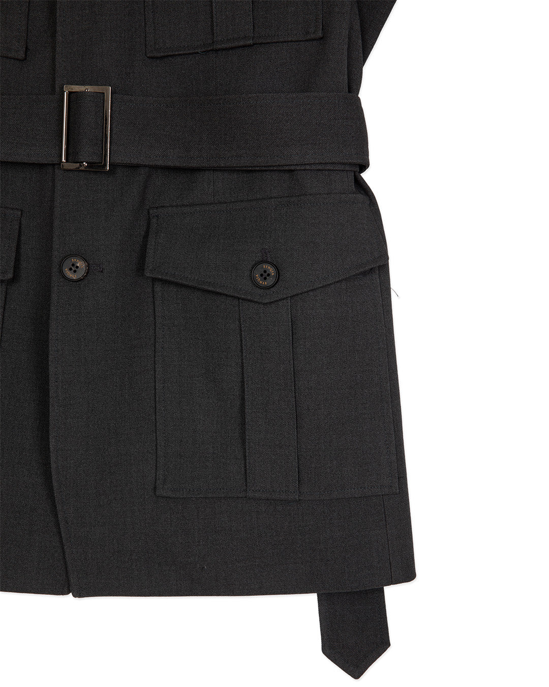 HERITAGE SAFARI TAILORED JACKET -GREY 