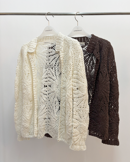Openwork Cardigan