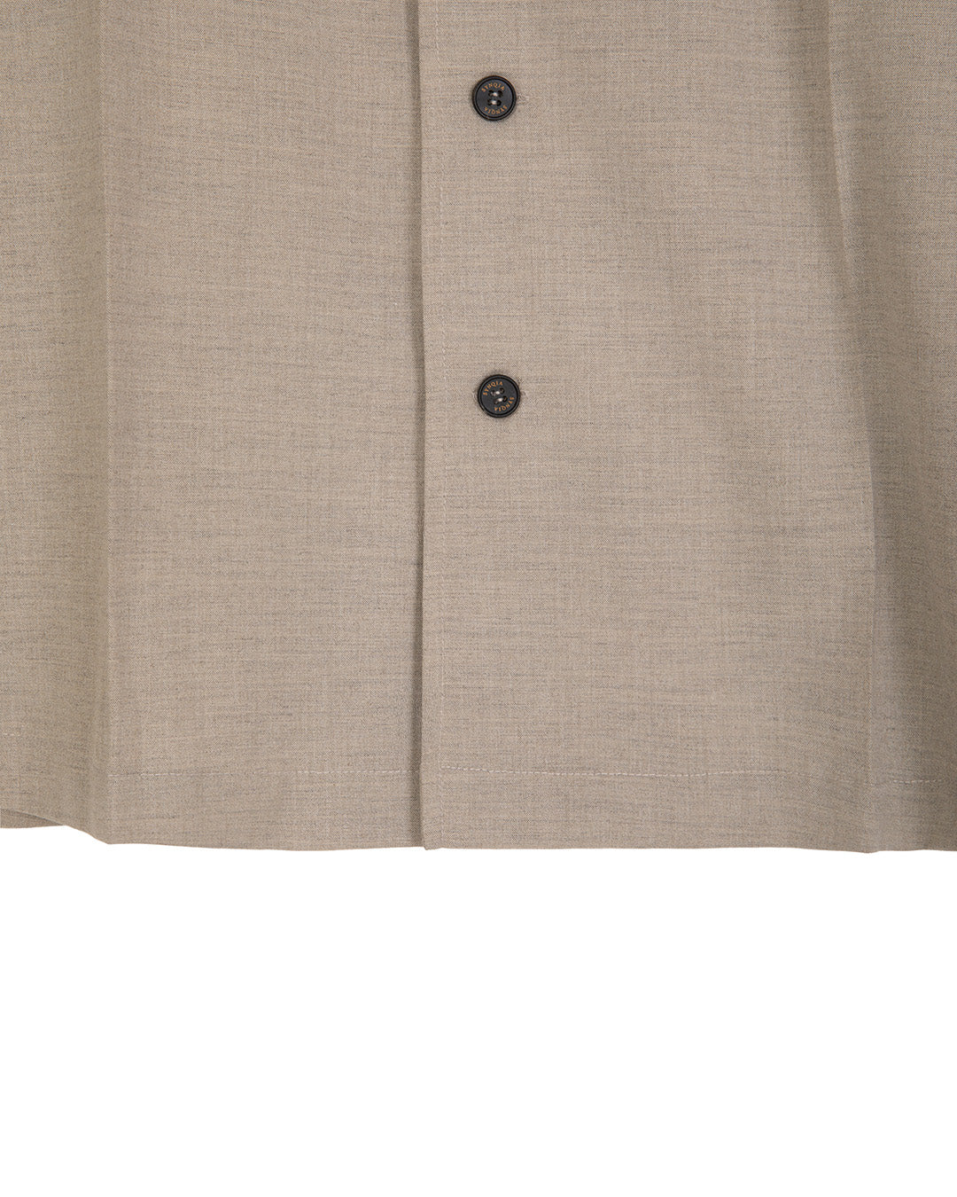WOOL-BLEND HERITAGE UTILITY SHIRTS LIGHT -BEIGE