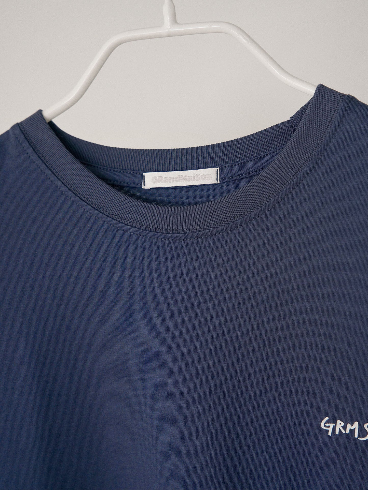 Dot Printing Short Sleeve - Navy
