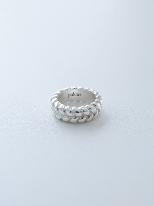 【pinekim パインキム】Braid Ring