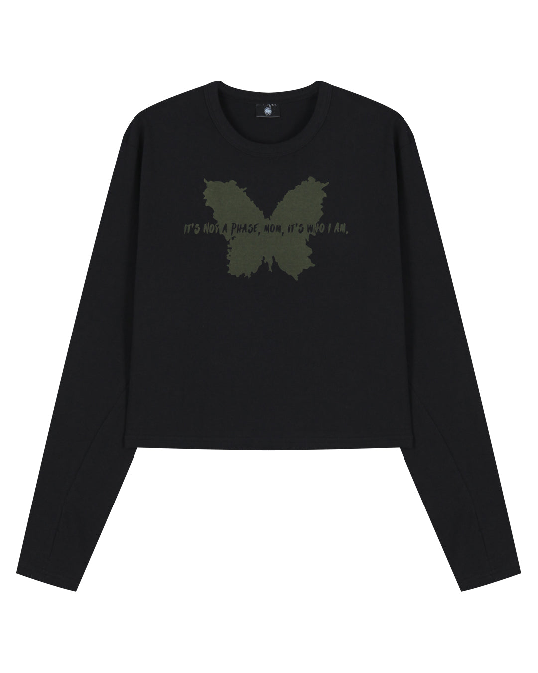 IMI Crop Long Sleeve_Black