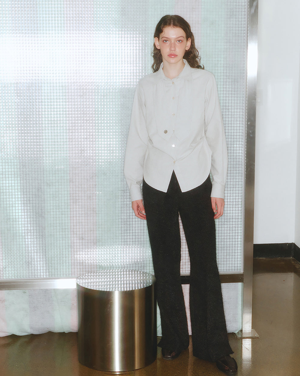 BOUCLE BELL BOTTOMS Black