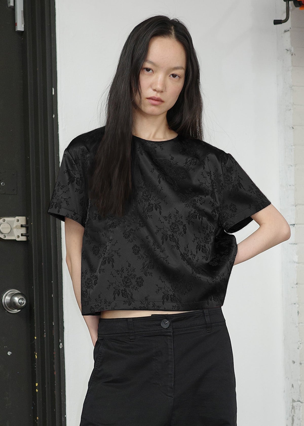 JACQUARD T -BLACK