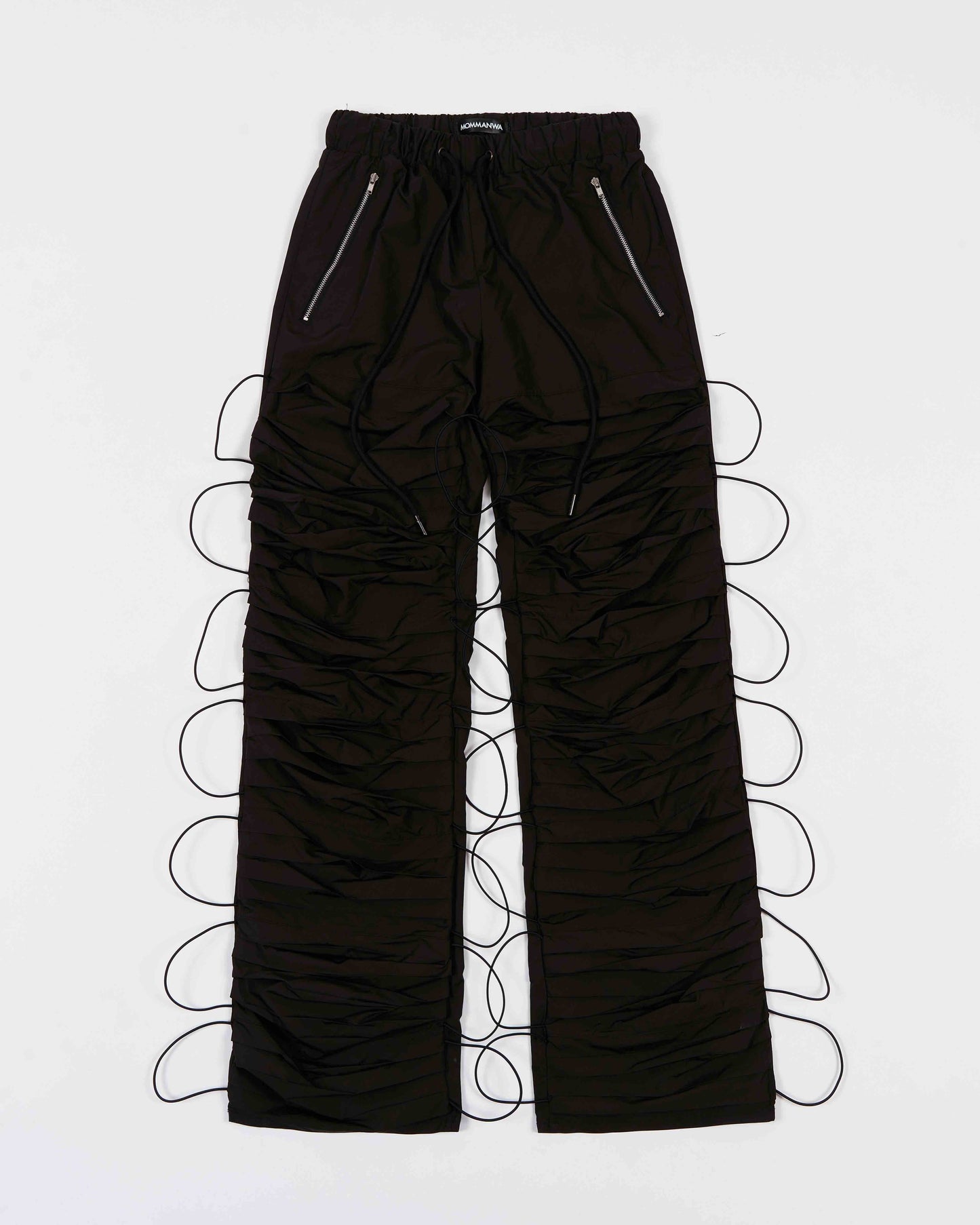 【MOMMANWA モンマンワ】MASK PANTS (BLACK)