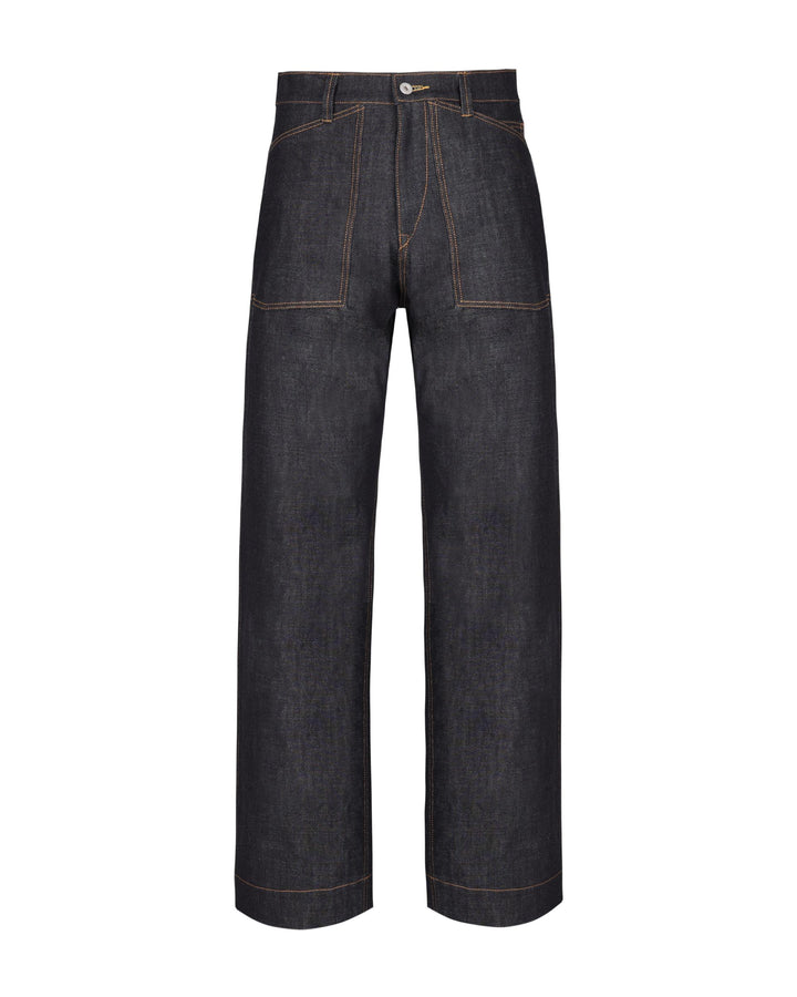 LOT.212 DUNGAREE PANTS -INDIGO