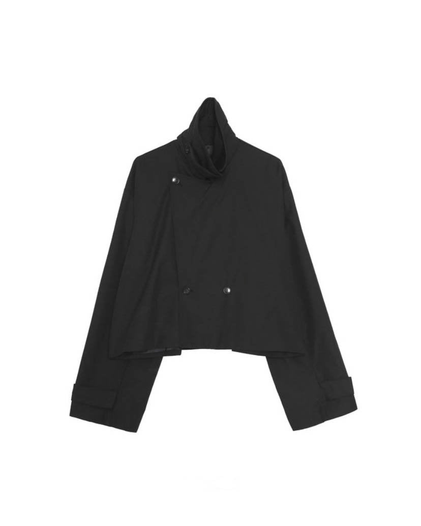 Cropped Trench Coat - MAGNOLIAONLINE