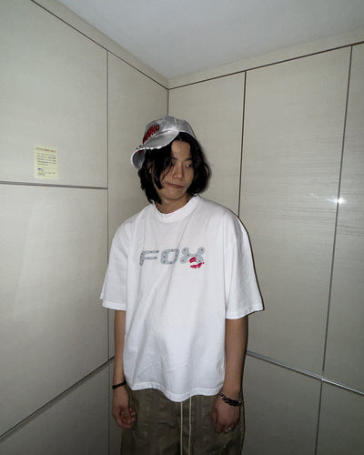 MWOONG Fox stud tee WH(ホワイト) 商品画像1/11