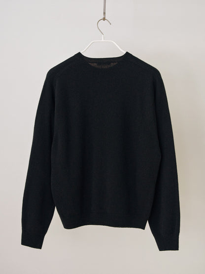 MARAN Cashmere Round Pullover - Black 商品画像19/19