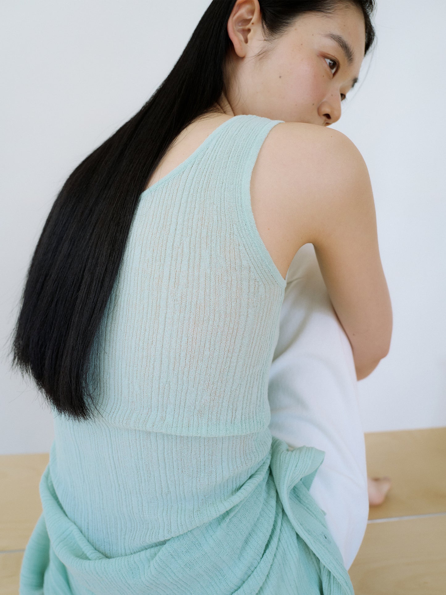 Multi Rib Sleeveless - Mint
