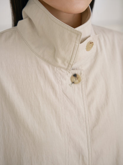 MARAN High Neck Trench Coat - Beige 商品画像18/21