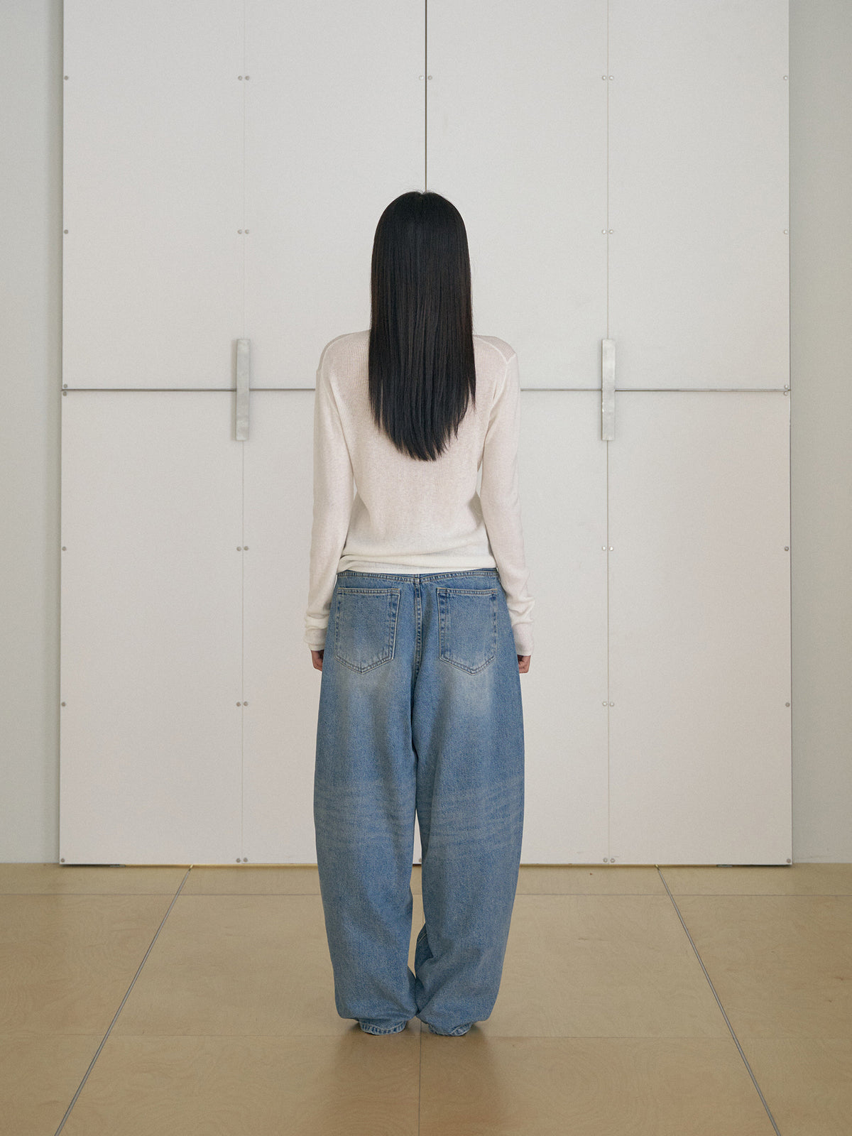 MARAN Henley Neck Pullover - Ivory 商品画像16/21