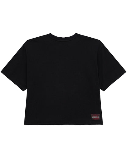 Scarred cross tee BK