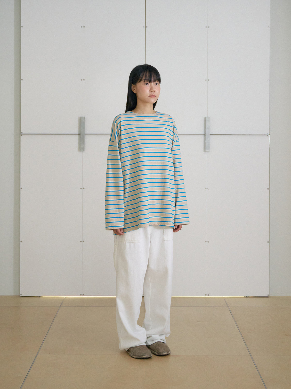 MARAN Bridge Boat Neck Long Sleeve - Beige 商品画像15/19
