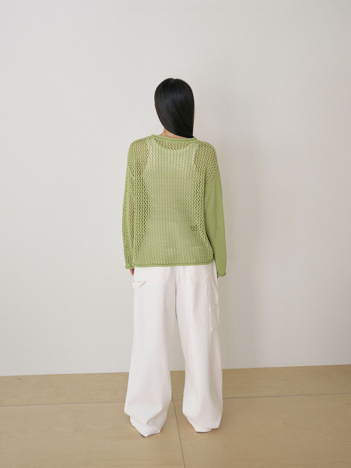 Summer Block Pullover - Green