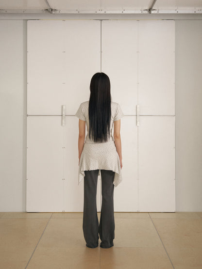 Pigment Flare Pants - Charcoal 12
