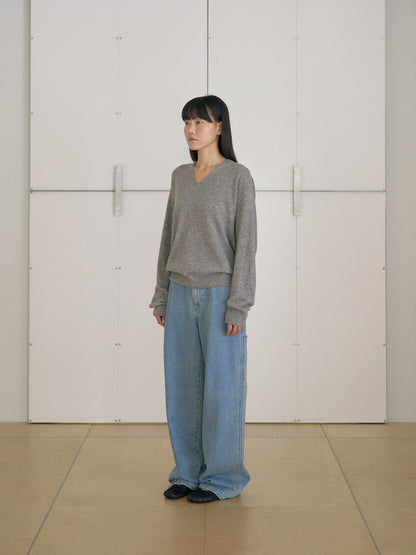 MARAN Indigo Denim Work Pants - Indigo 商品画像15/21